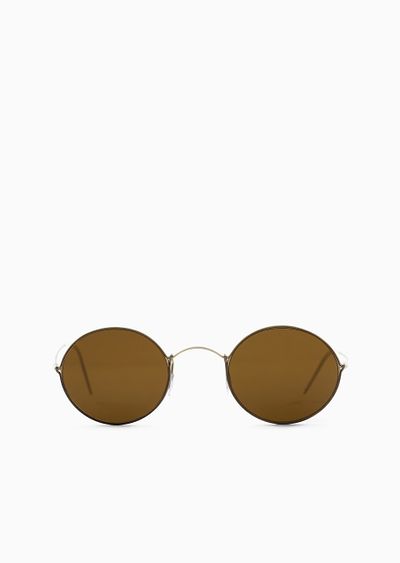 Unisex oval sunglasses - F