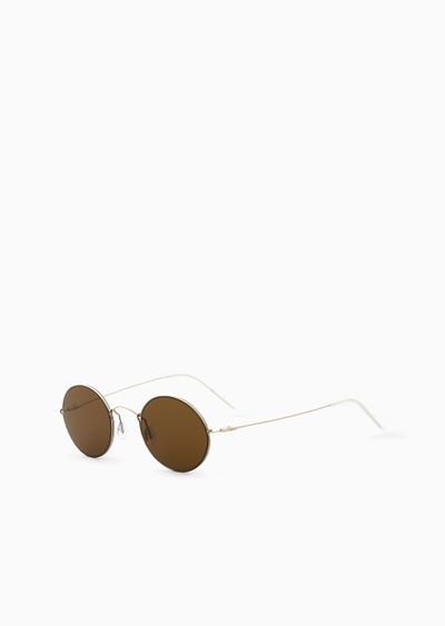 Unisex oval sunglasses - D