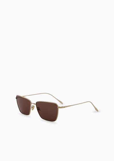 Women’s rectangular sunglasses - D