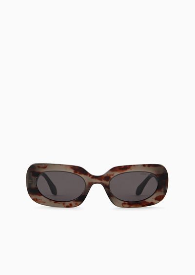 Women’s rectangular sunglasses - F