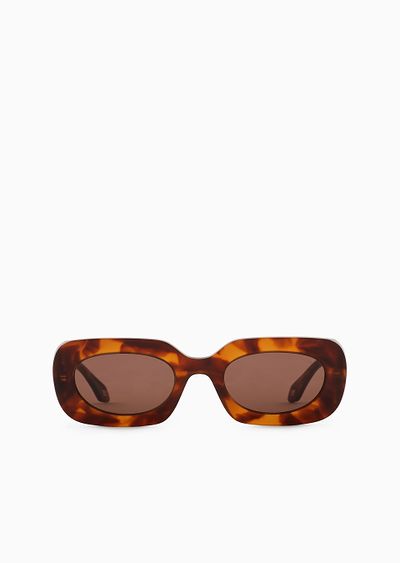 Women’s rectangular sunglasses - F