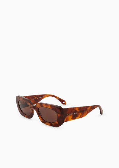 Women’s rectangular sunglasses - D