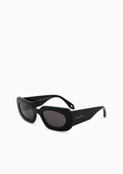 Women’s rectangular sunglasses - D