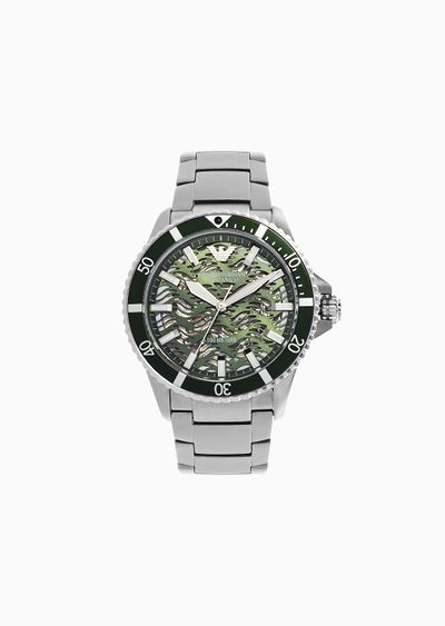 Automatic Stainless Steel Watch - F