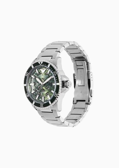 Automatic Stainless Steel Watch - D