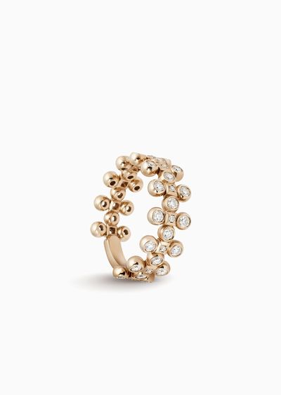 18k gold and diamond Gioia ring - F