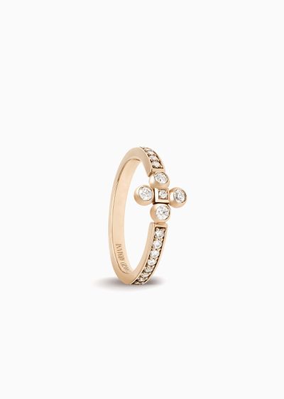 18k gold and diamond Gioia ring - F