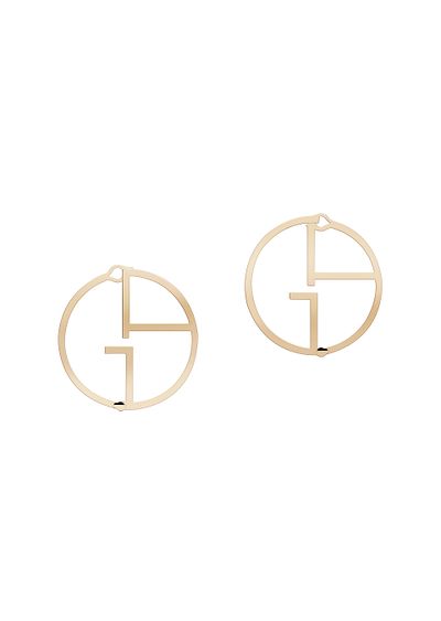 18K gold Borgonuovo earrings - F