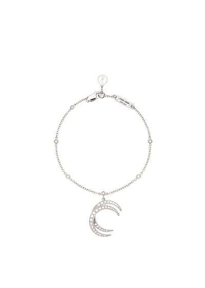 18K white-gold, diamond Firmamento bracelet - F