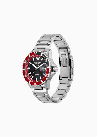 Automatic Stainless Steel Watch - D