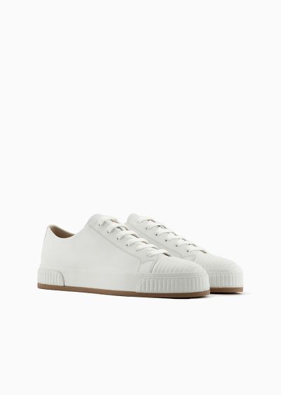 Nappa-leather sneakers - D