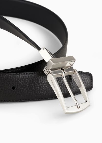 Reversible leather belt - D