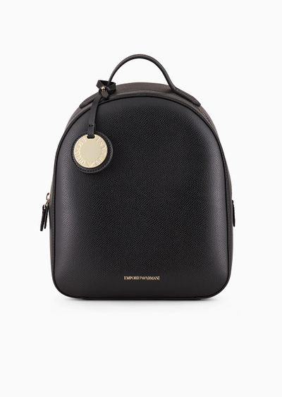 Palmellato-finish backpack with charm - F