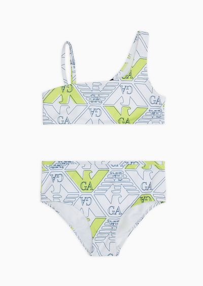 EA Crew bikini with oversized eagles print - F