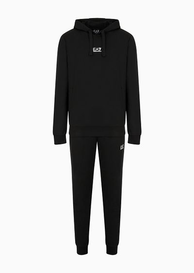 Core Identity cotton tracksuit with logo - F