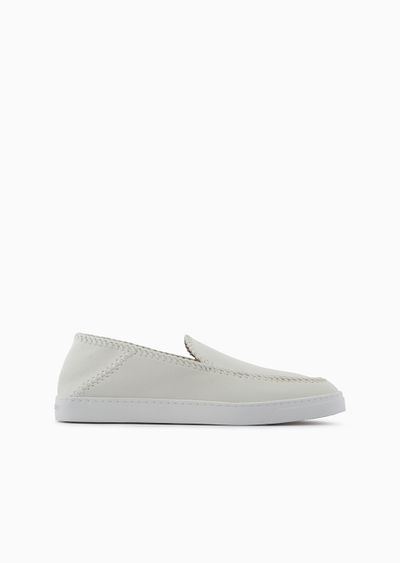 Galleria 3 nappa-leather slip-ons - F