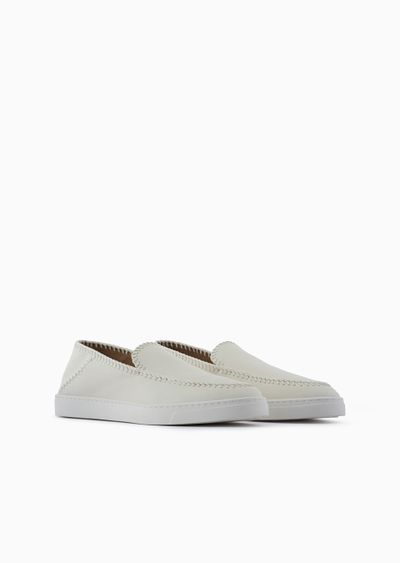 Galleria 3 nappa-leather slip-ons - D