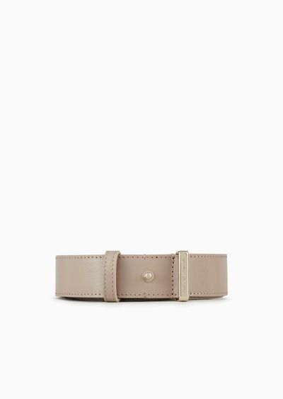 Palmellato-leather la Prima belt - F