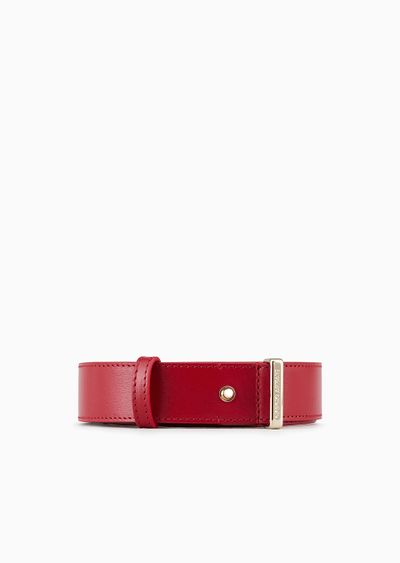 Palmellato-leather la Prima belt - F