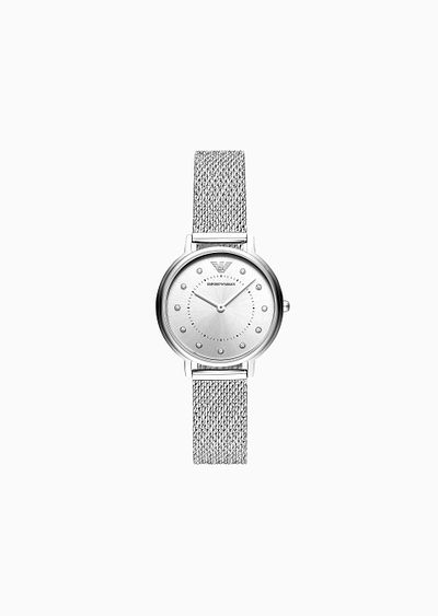 Women's Two-Hand Stainless Steel Watch - F