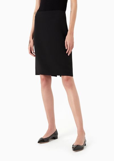 Silk cady tube skirt - D