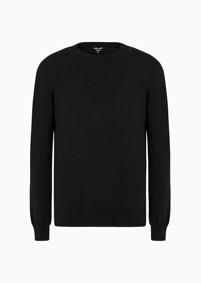 Cashmere crew-neck jumper - F