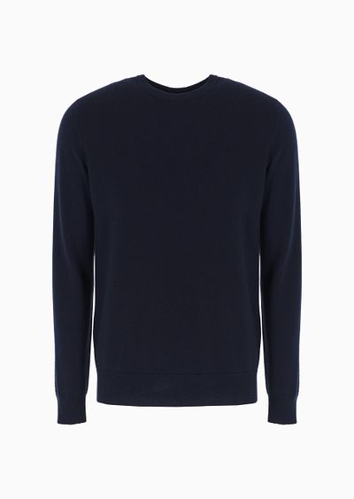 Cashmere crew-neck jumper - F