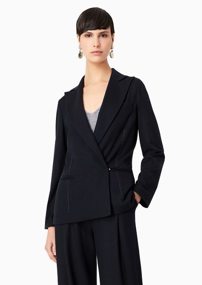 Pure Casentino cashmere jacket - D