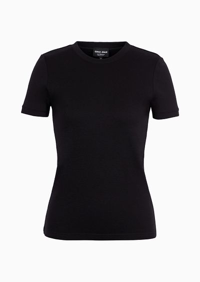 Pure cashmere T-shirt - F