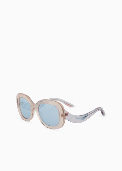 Oval women’s sunglasses - D