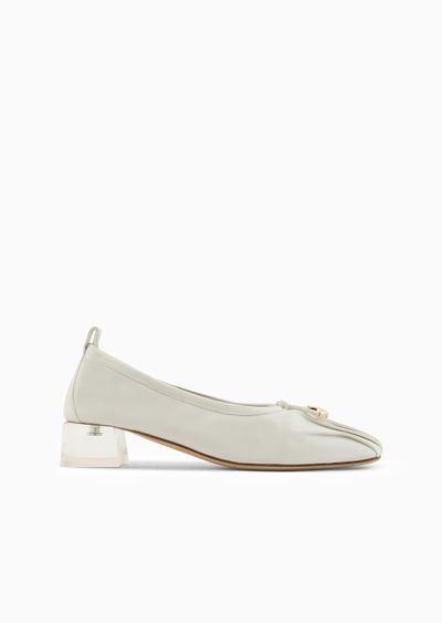 Nappa-leather ballerinas - F