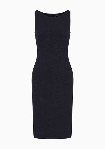 Jacquard jersey tube dress - F