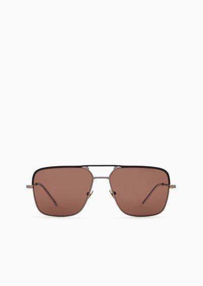 Men’s irregular-shaped sunglasses - F