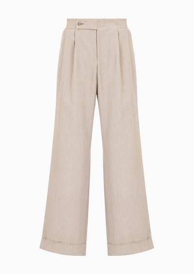 Two-pleat trousers - F