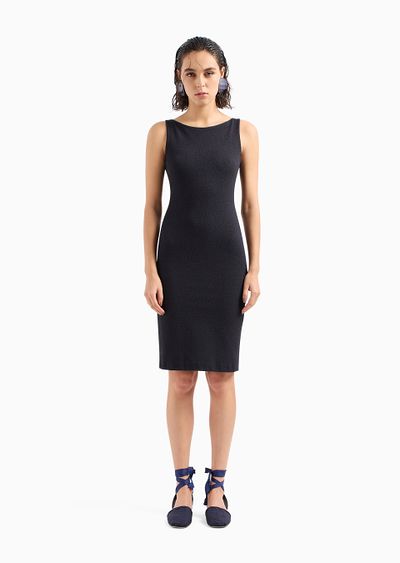 Jacquard jersey tube dress - D