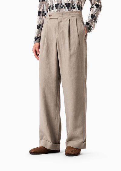 Two-pleat trousers - D