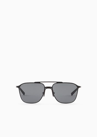 Men's oversize sunglasses - F