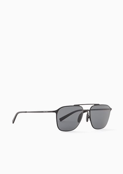 Men's oversize sunglasses - D