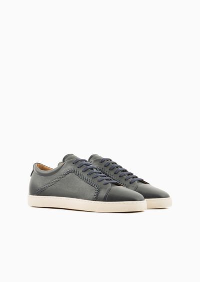 Nappa-leather sneakers - D