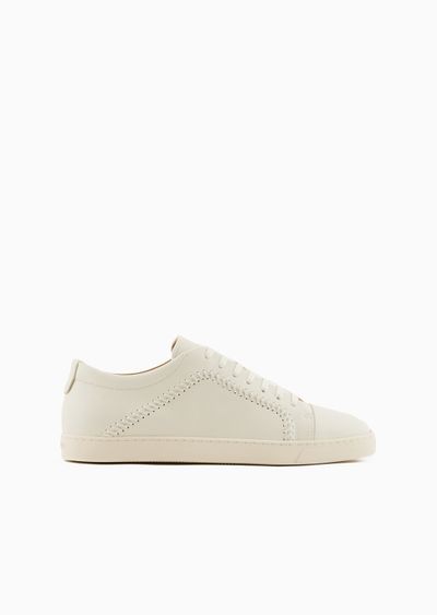 Nappa-leather sneakers - F