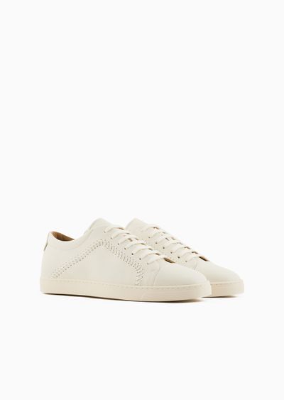 Nappa-leather sneakers - D