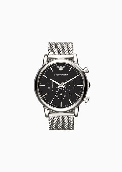 Chronograph Stainless Steel Watch - F