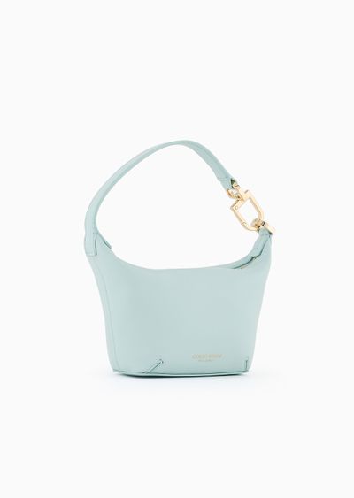 Mini la Prima Soft nappa-leather handbag - D