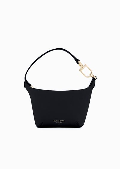 Mini la Prima Soft nappa-leather handbag - F