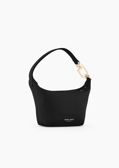 Mini la Prima Soft nappa-leather handbag - D