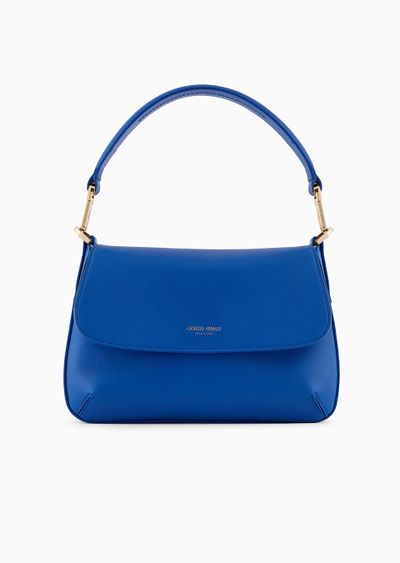 Small la Prima Soft handbag in nappa leather - F