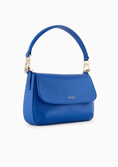 Small la Prima Soft handbag in nappa leather - D