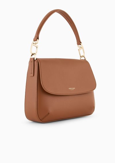 Medium la Prima Soft baguette bag in nappa leather - D