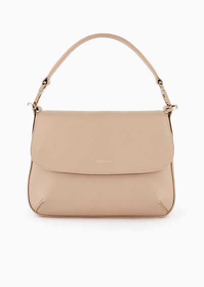 Medium la Prima Soft baguette bag in nappa leather - F