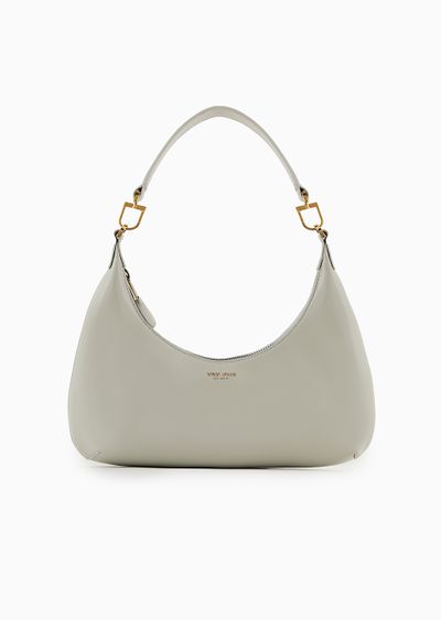 La Prima mini hobo bag in patent nappa leather - F